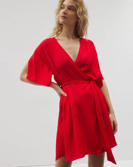 Short Robe - DARE ME RED | Soma Women