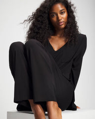 Ankle Pajama Pant - BLACK | Soma Women