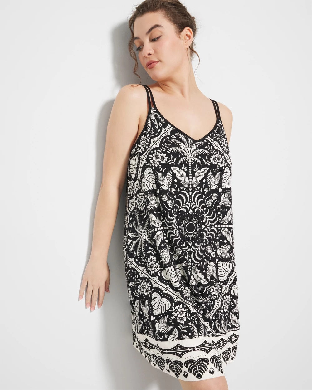 Chemise - AMAZONIA TILE BLACK | Soma Women