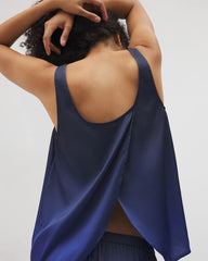 Pajama Tank - MARINE OMBRE SUGAR COATED | Soma Women