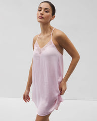 Lace Trim Chemise - SUGAR COATED | Soma Women