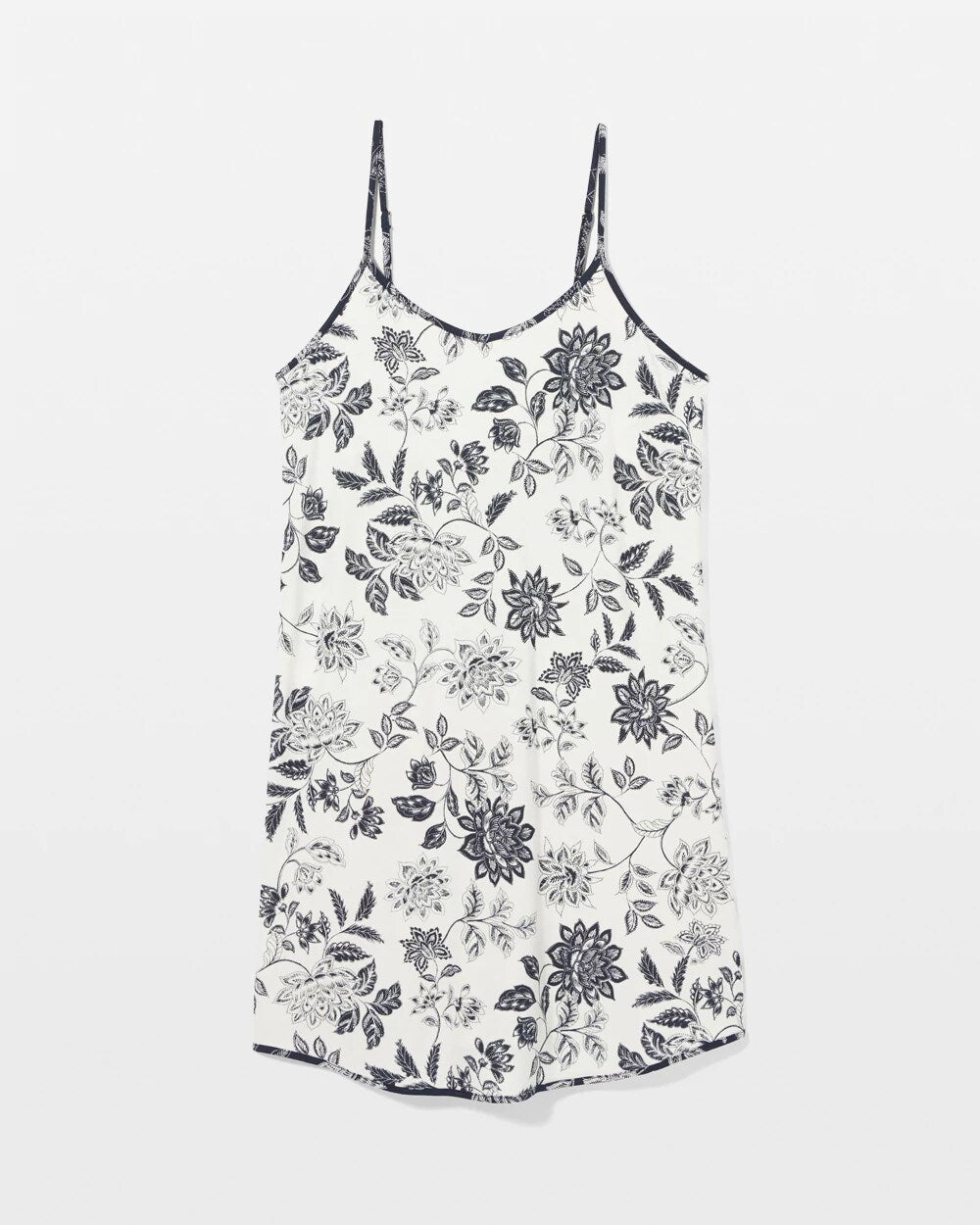 V-Neck Chemise - MEANDERING GARDEN CHAMP | Soma Women