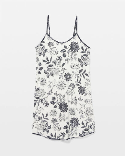 V-Neck Chemise - MEANDERING GARDEN CHAMP | Soma Women