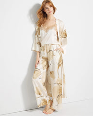 Printed Pajama Pants - CHIFFON FLORAL G CHMP DRM | Soma Women