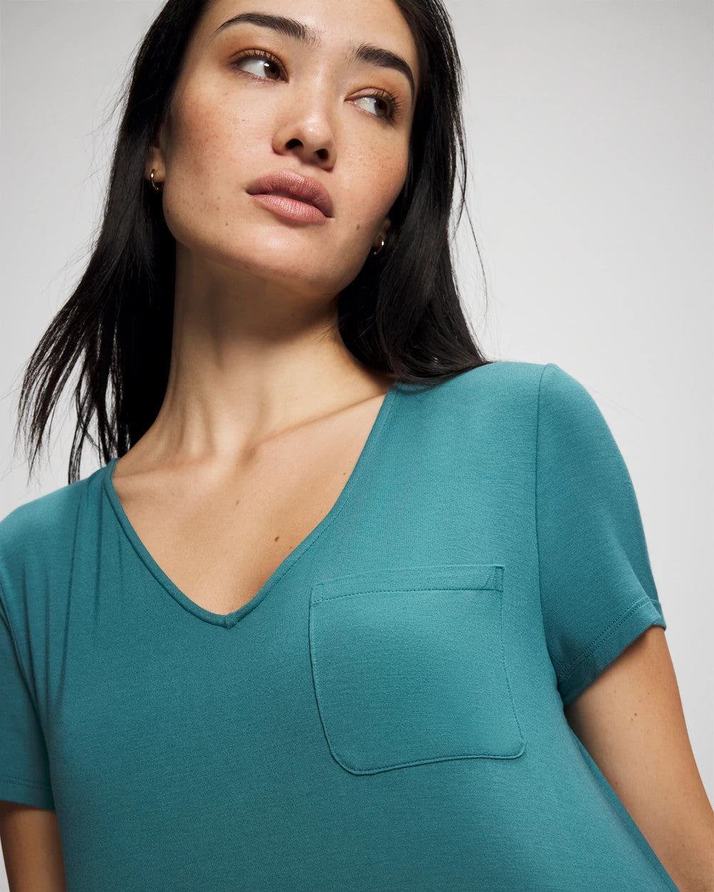 Short-Sleeve Sleepshirt - CERULEAN TEAL | Soma Women
