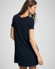Short-Sleeve Sleepshirt - NIGHTFALL NAVY | Soma Women