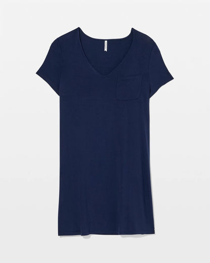 Short-Sleeve Sleepshirt - NIGHTFALL NAVY | Soma Women