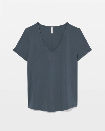 Short Sleeve Pajama Tee - PETROL | Soma Women