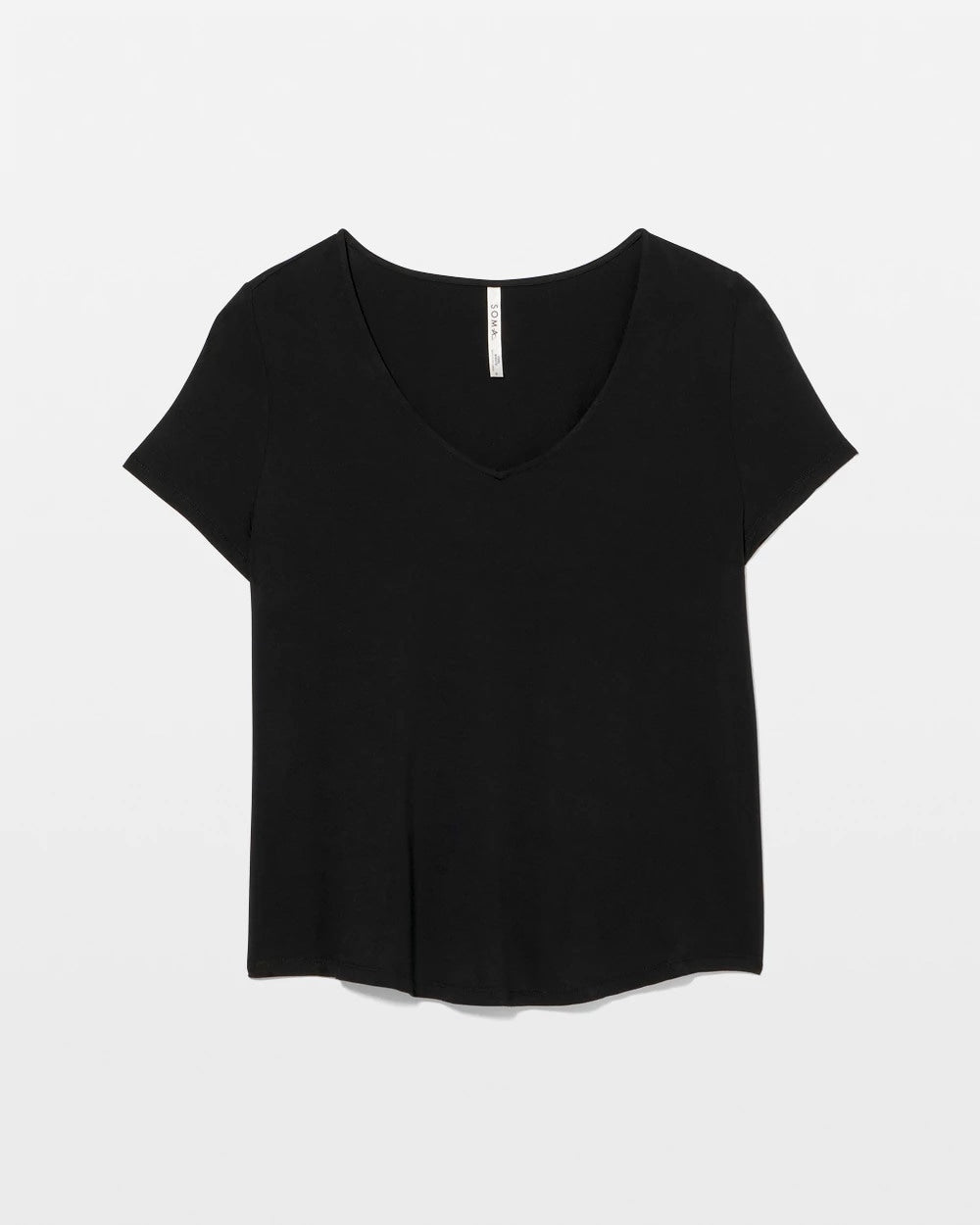 Short Sleeve Pajama Tee - BLACK | Soma Women