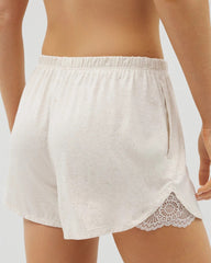 Slub Pajama Short - IVORY SLUB | Soma Women