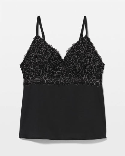 Lace Pajama Cami - BLACK | Soma Women
