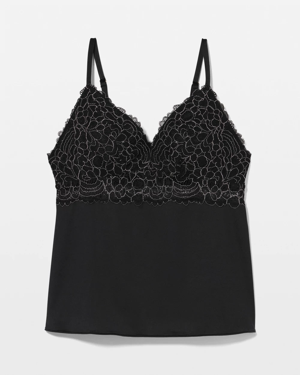 Lace Pajama Cami - BLACK | Soma Women