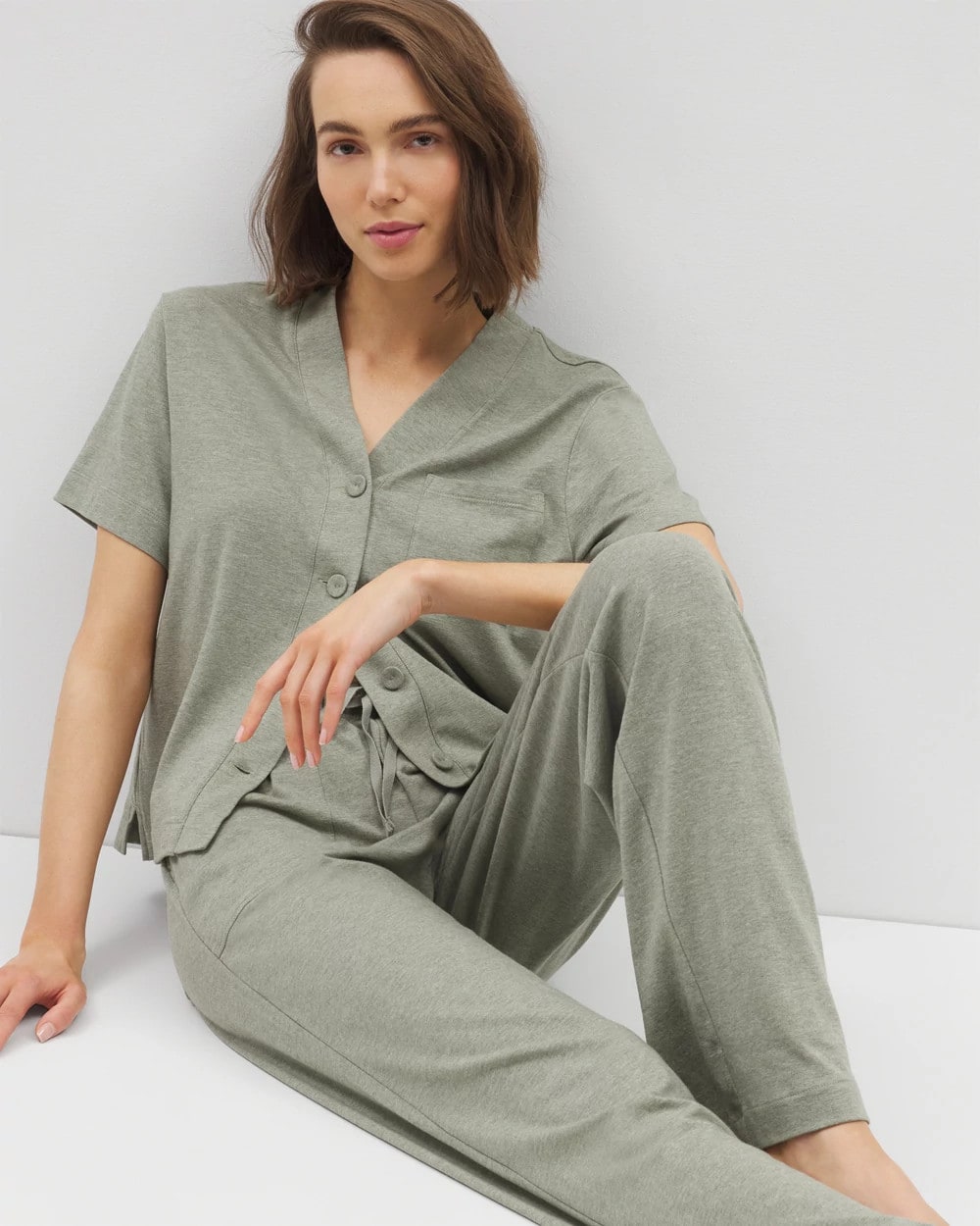 Pajama Pants - HEATHER HIGHLANDS | Soma Women