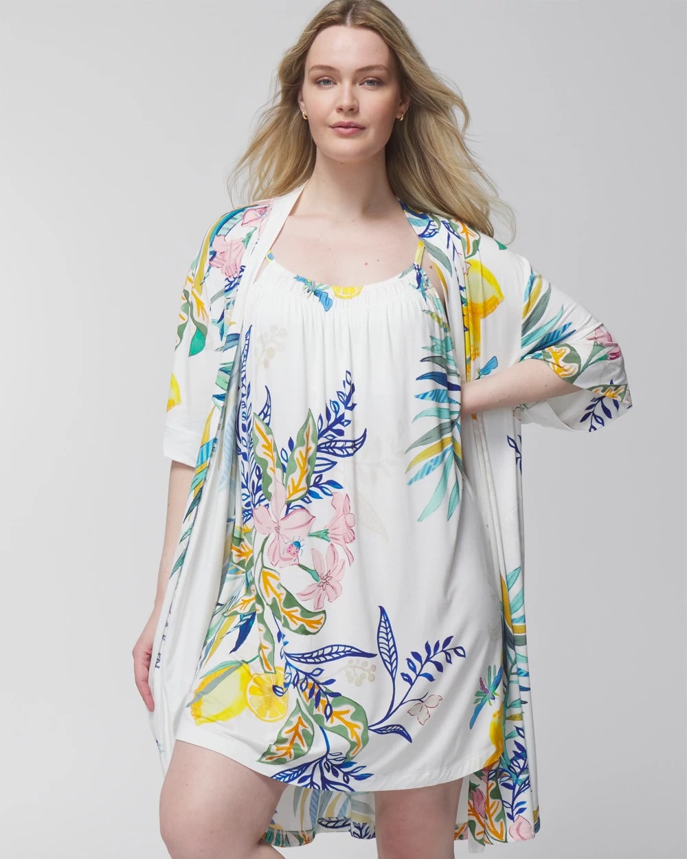 Chemise - LEMON SQUEEZE GRAND IVORY | Soma Women
