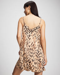 Chemise with Piping - SPLENDID LEOPARD AMBER | Soma Women