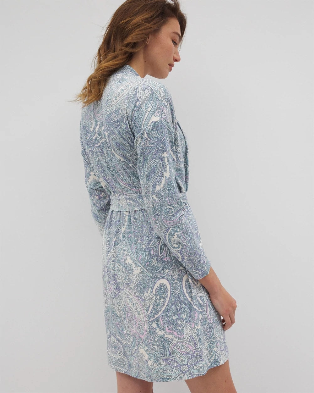 Short Robe - GLOBAL PAISLEY GRAND C | Soma Women