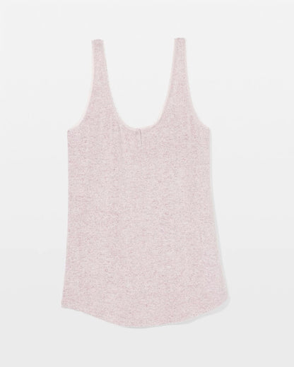 Cozyluxe Pajama Tank - PORCELAIN/ELDERBERRY CD | Soma Women