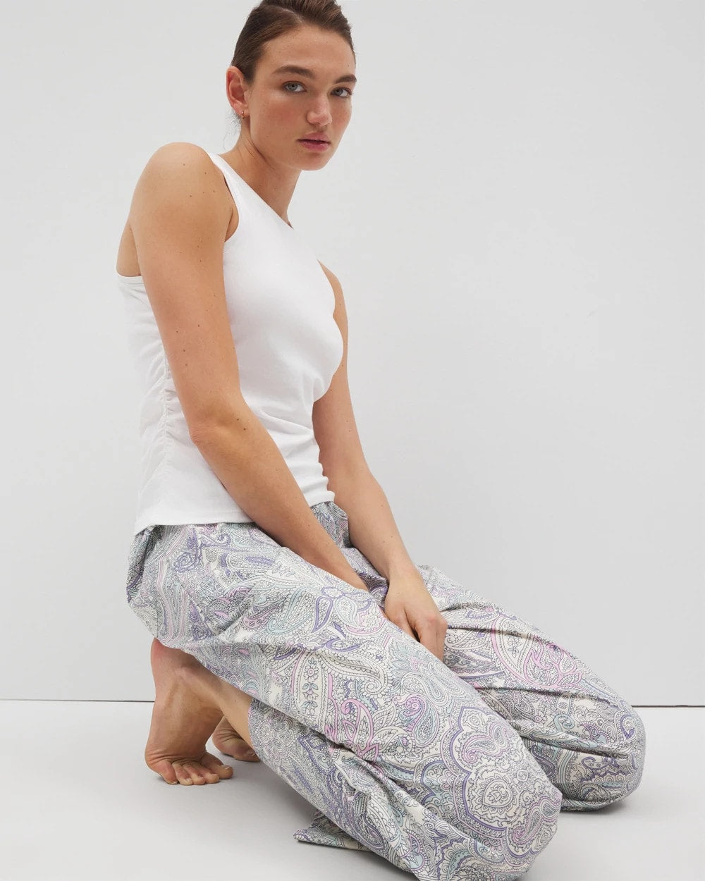 Pajama Pant - GLOBAL PAISLEY GRAND C | Soma Women