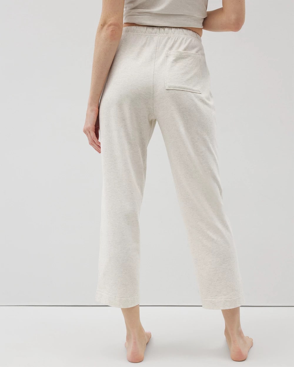 Crop Pajama Pants - HEATHER CRYSTAL | Soma Women