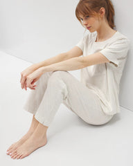 Crop Pajama Pants - HEATHER CRYSTAL | Soma Women