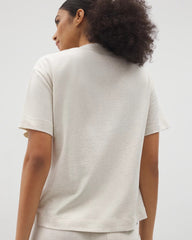 Button-Front Pajama Tee - HEATHER CRYSTAL | Soma Women