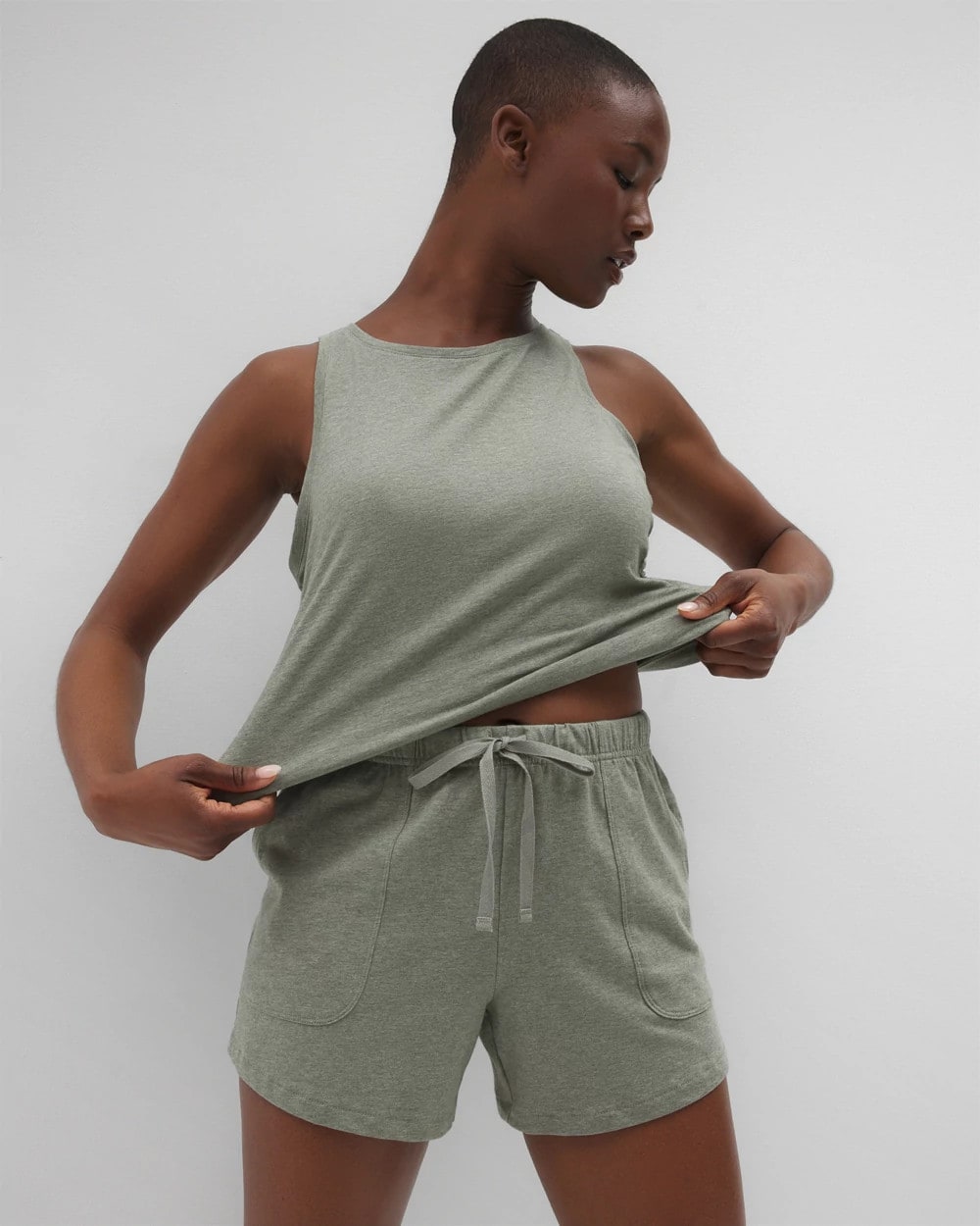 Pajama Shorts - HEATHER HIGHLANDS | Soma Women