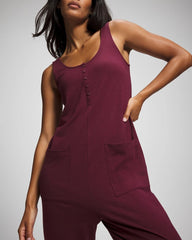 Henley Jumpsuit - VELVET PLUM | Soma Women