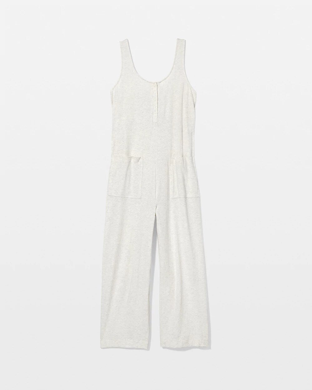 Henley Jumpsuit - HEATHER CRYSTAL | Soma Women