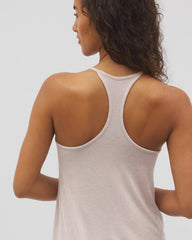 Lightweight Rib Knit Pajama Cami - HEATHER BARELY THERE | Soma Women
