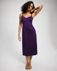Lace Midi Nightgown - MAJESTIC PURPLE | Soma Women