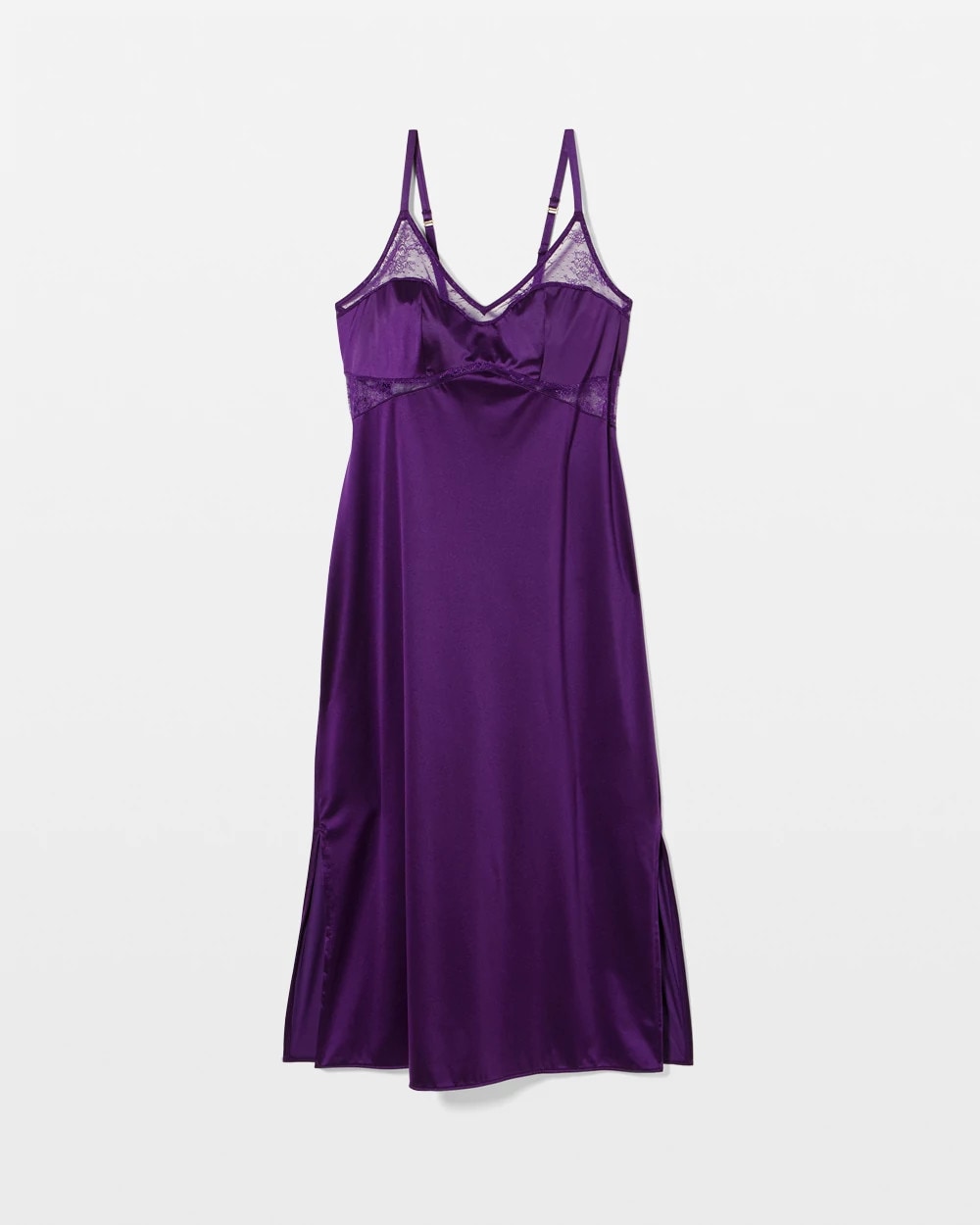 Lace Midi Nightgown - MAJESTIC PURPLE | Soma Women