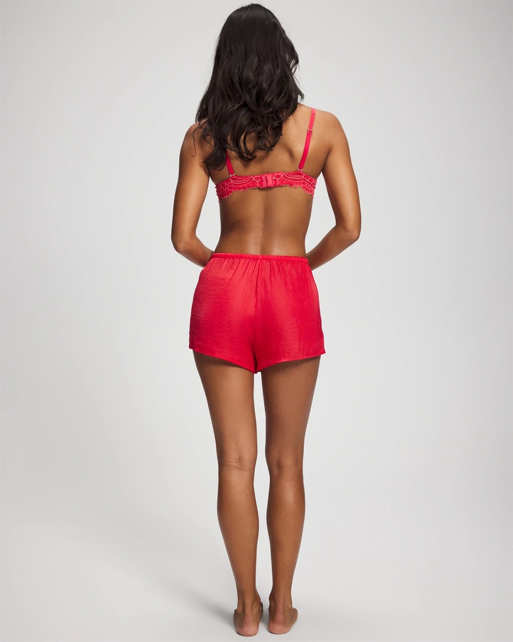 Lace Trim Pajama Short - HEARTS DESIRE | Soma Women