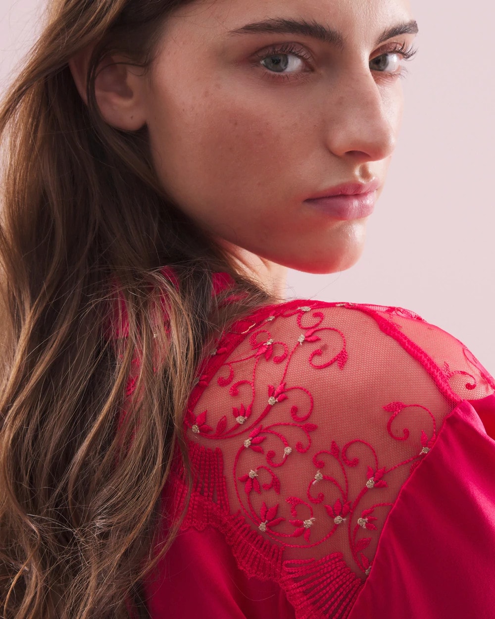 Silk Short Robe - PERFECT PINK | Soma Women