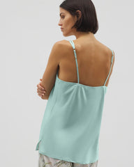 Double Strap Pajama Cami - HARBOR GREEN | Soma Women