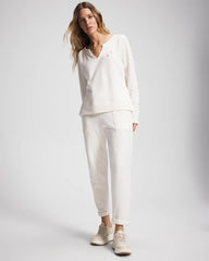 Essential Terry V-Neck Sweatshirt - SHEA | Soma Women