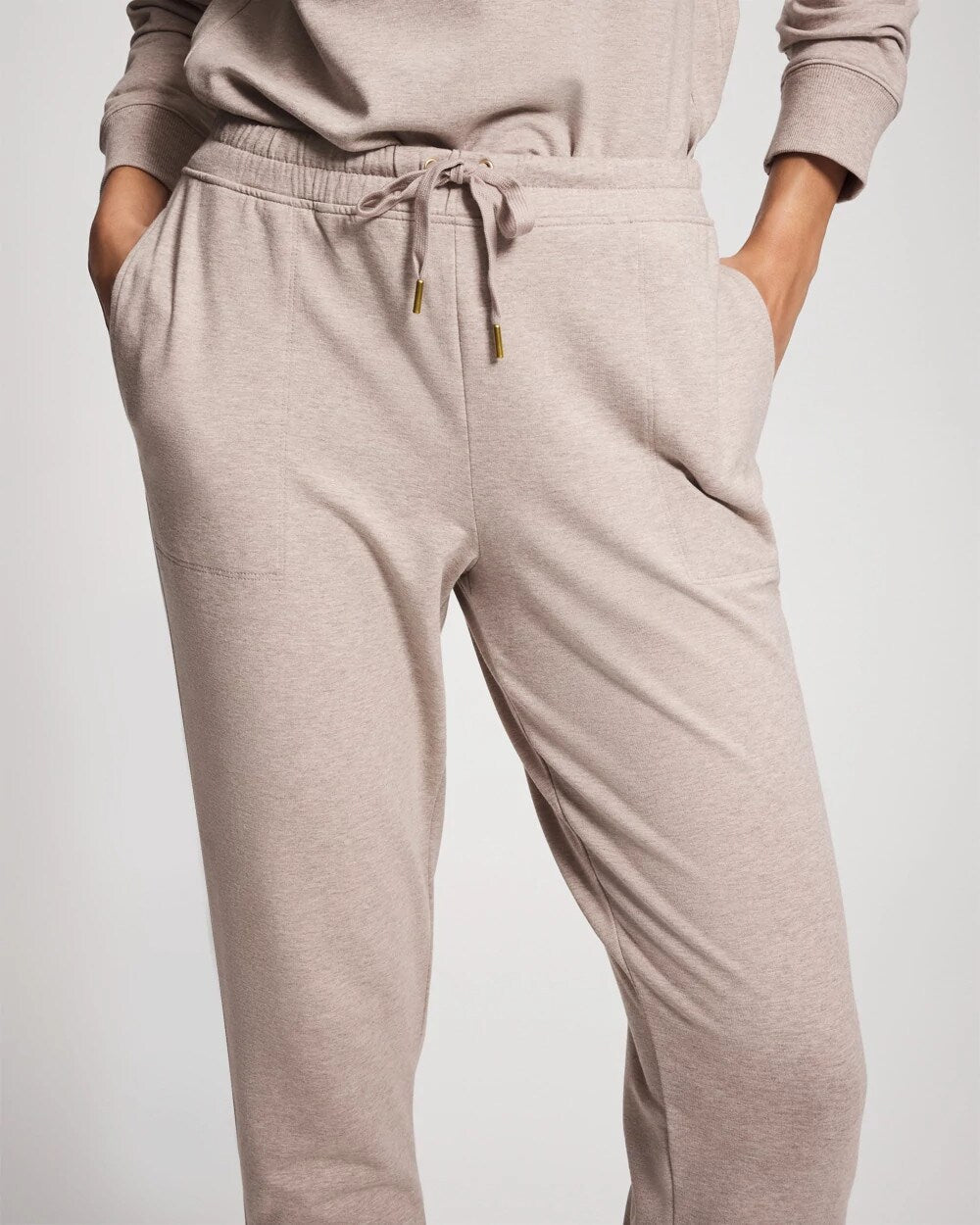 Essential Terry Jogger - HEATHER MINK | Soma Women