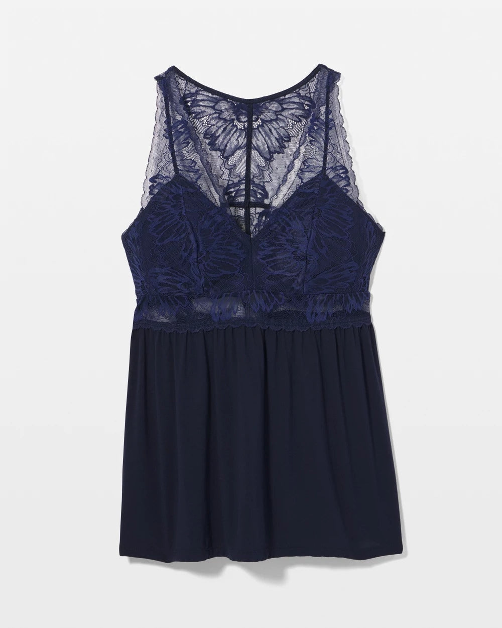 Soft Support Lace Pajama Cami - NIGHTFALL NAVY | Soma Women