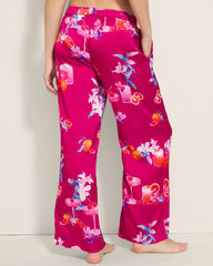 Piped Pajama Pant - ORANGE YOU GLAD PINK COSM | Soma Women