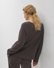 V-Neck Sweatshirt - GALAXY GRAY | Soma Women