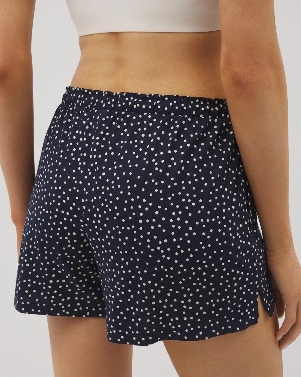 Pajama Shorts - DOT OBSESSED NAVY | Soma Women
