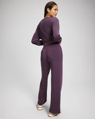 Modern Modal Straight Leg Pant - PLUM PERFECT | Soma Women