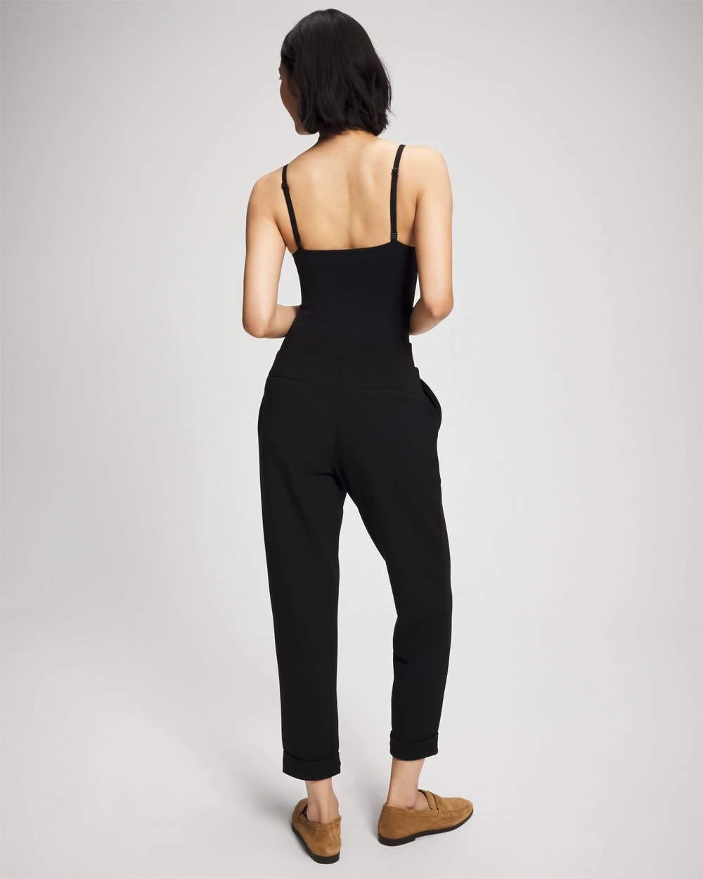 Tapered Pant - BLACK | Soma Women