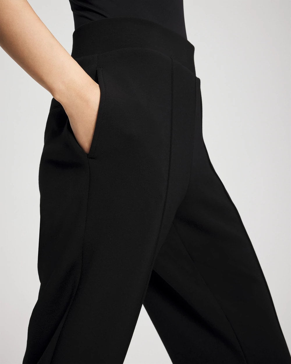 Tapered Pant - BLACK | Soma Women