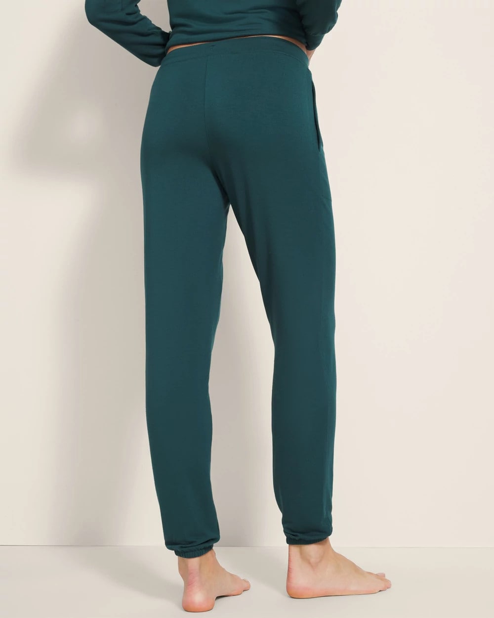 Banded Ankle Pajama Pant - DEEP TEAL | Soma Women