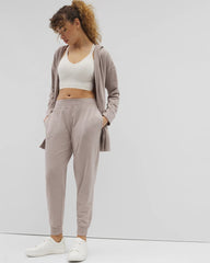 Essential Terry Jogger - HEATHER MINK | Soma Women