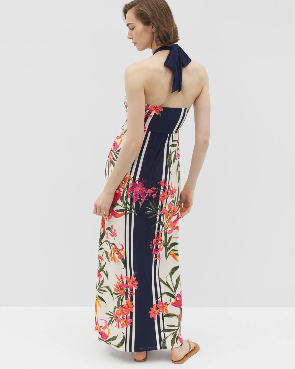 Retreat Maxi Bra Dress - LE TIGRE FLORA BDR PARCH | Soma Women
