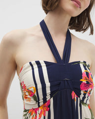Retreat Maxi Bra Dress - LE TIGRE FLORA BDR PARCH | Soma Women