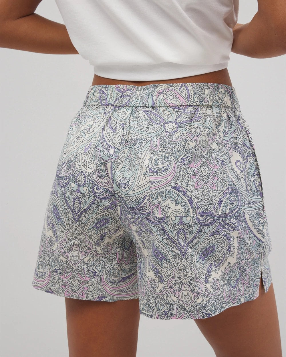 Pajama Shorts - GLOBAL PAISLEY GRAND C | Soma Women