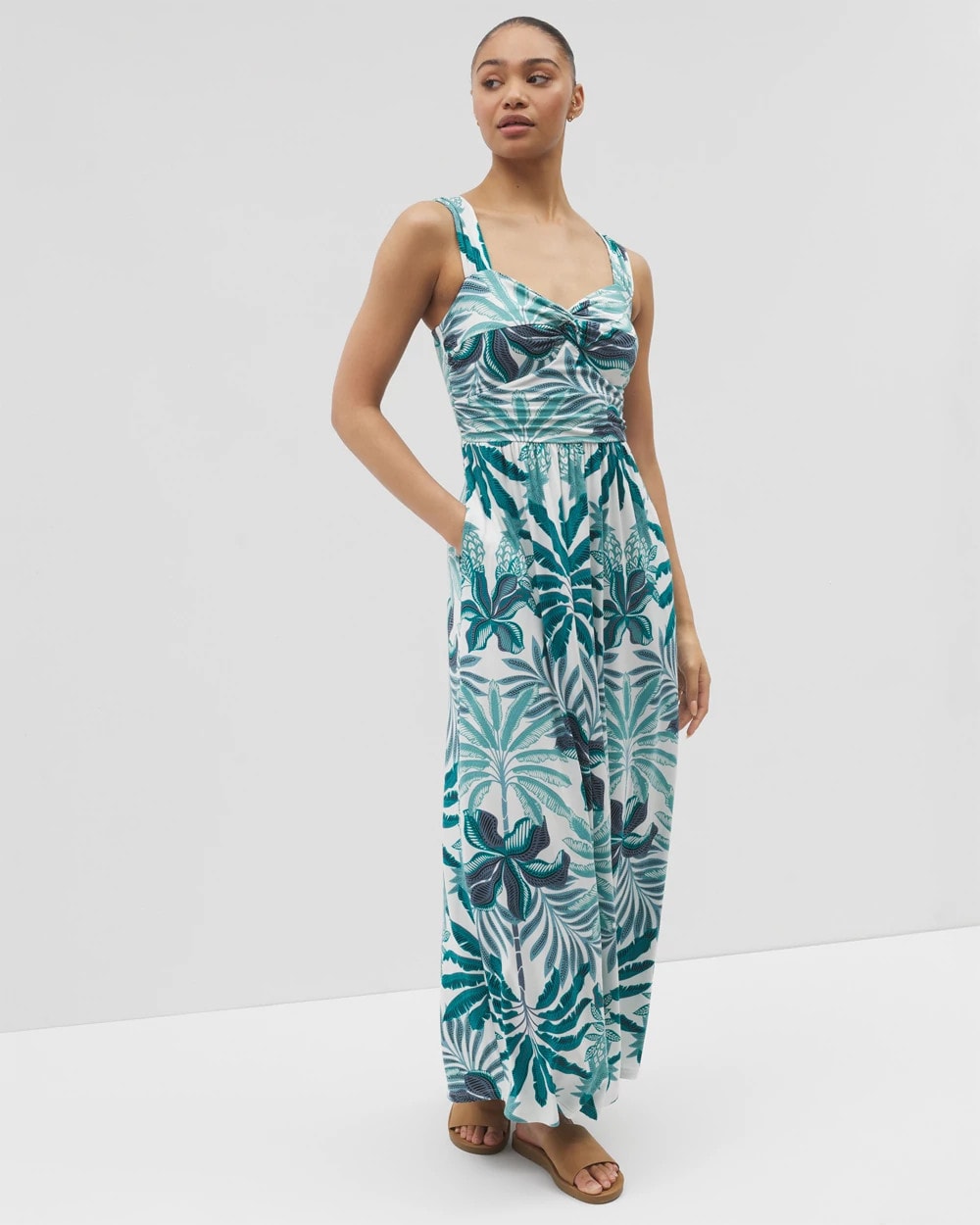Bahia Maxi Bra Dress - TROPIC TWIST ALLOVER | Soma Women