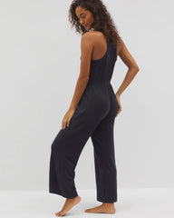 Lightweight Terry Crop Jumpsuit - POLAR NIGHT | Soma Women